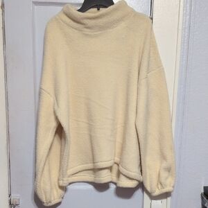 Wonderly Cream Cowl Neck Sweater